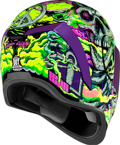 Icon Airform Hippy Dippy Unisex Adult Street Riding Motorcycle Full Face Helmet