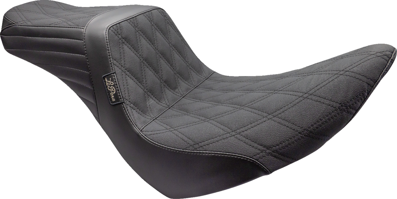 Le Pera Tailwhip Diamond Grip Tape Seat fits 2018-2025 Harley Softail FXLR FLSB