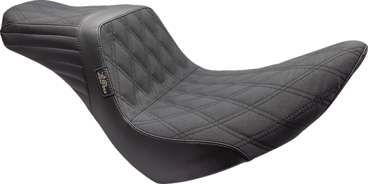 Le Pera Tailwhip Diamond Grip Tape Seat fits 2018-2025 Harley Softail FXLR FLSB
