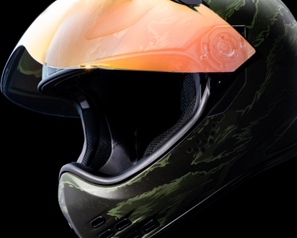 Icon Domain Tigers Blood Unisex Adult Motorcycle Street Racing Full Face Helmet