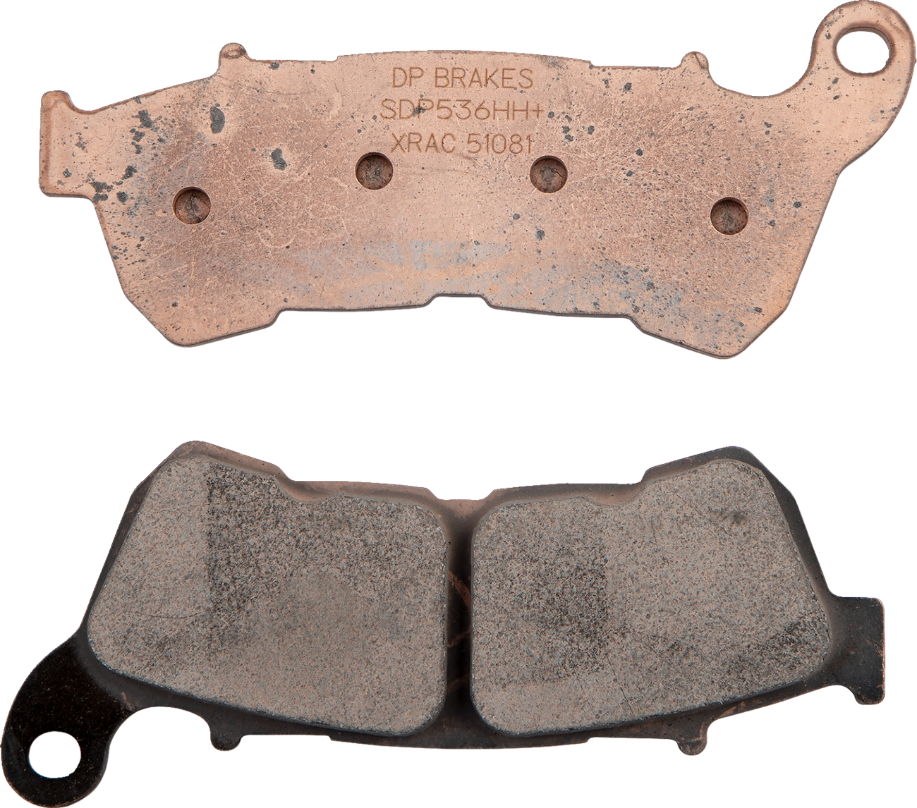 DP Sintered Metal Copper Front Brake Pad Set for 2014-2022 Harley Sportster