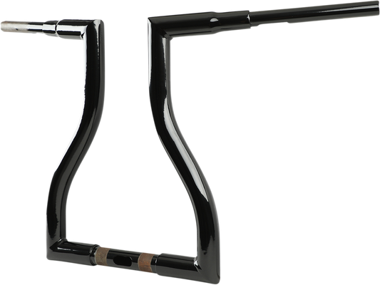La Choppers Thresher Black 16" Ape Hanger Handlebars 2015-2022 Harley Road Glide