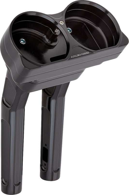 Arlen Ness Method 10" Black Kickback Handlebar Riser for 2015-2025 Road Glide