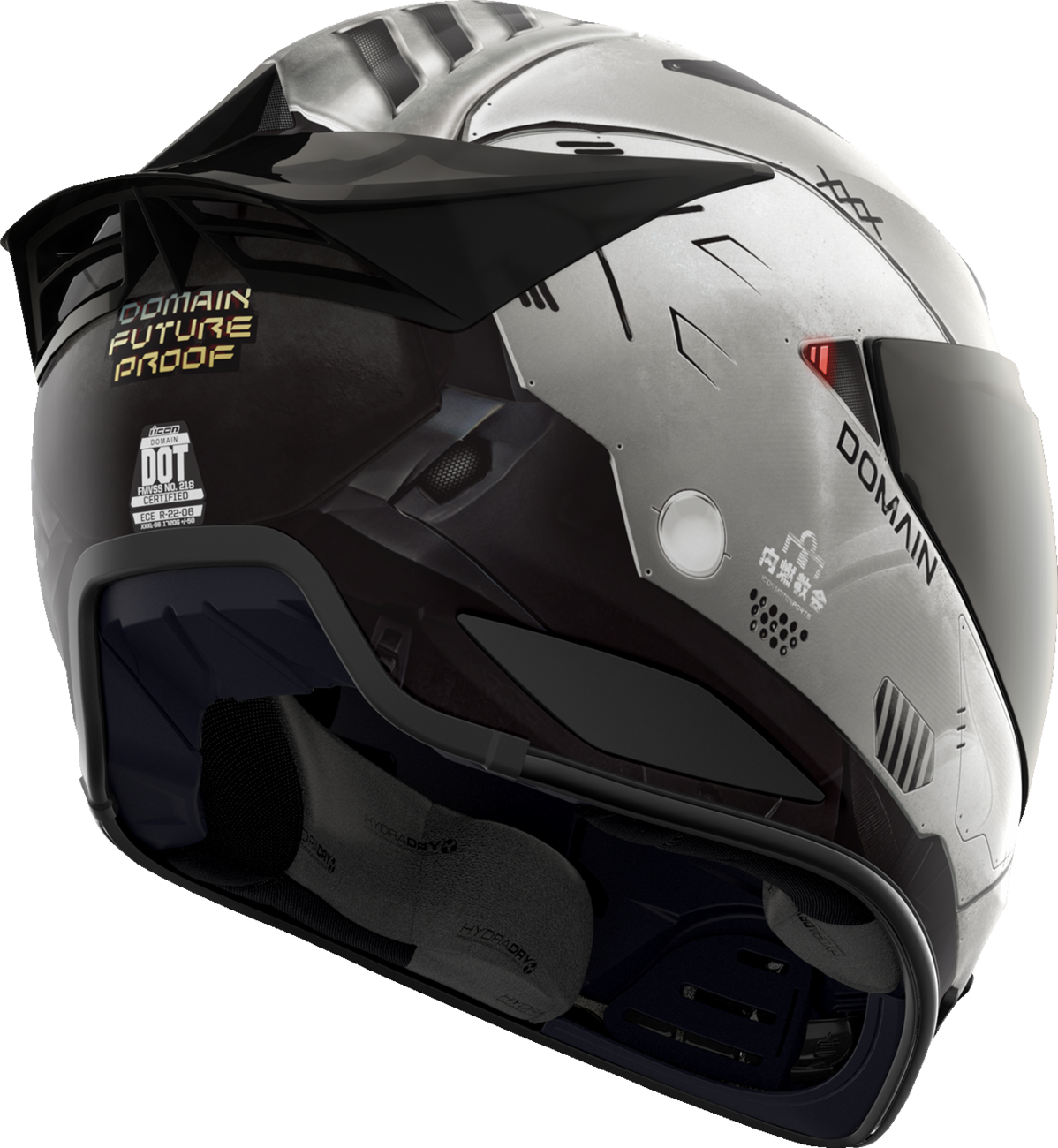 Icon Domain Future Proof Unisex Adult Full Face Motorcycle Race Street Helmet
