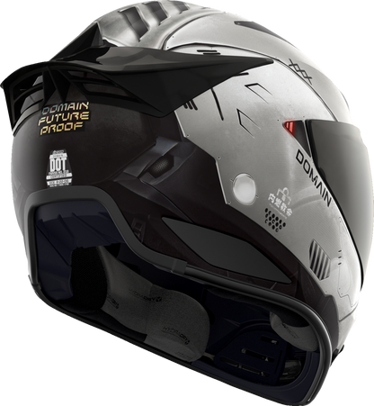 Icon Domain Future Proof Unisex Adult Full Face Motorcycle Race Street Helmet