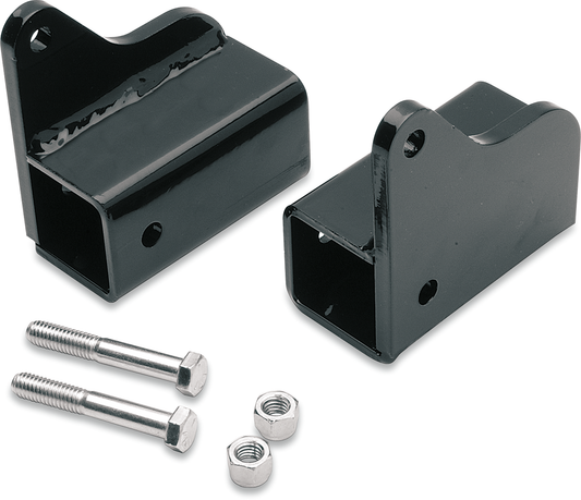 Moose Utility Black ATV UTV Side by Side Snow Plow Push Tube Conversion Kit