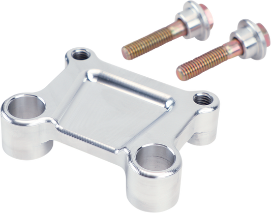 La Choppers Chrome T-Bar Handlebar Adapter 1985-2022 Harley Touring FLHX FLHTP