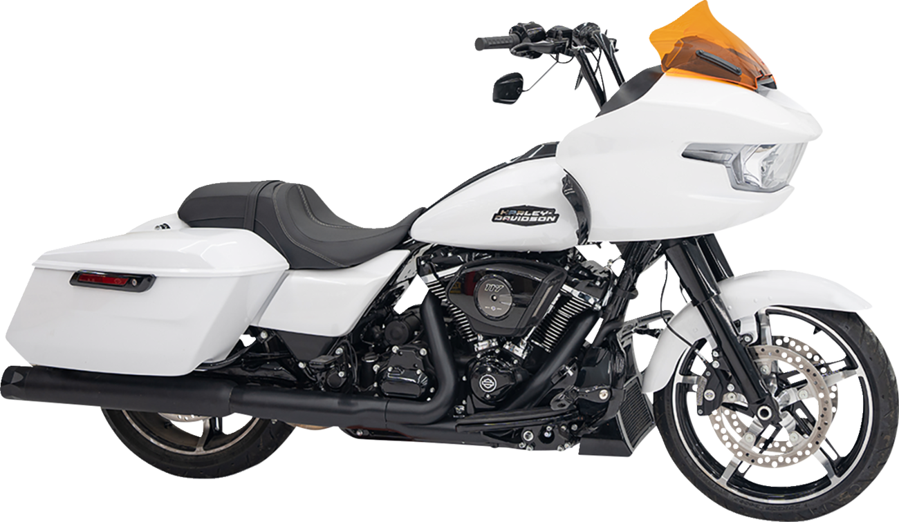 Klock Werks Kolor Flare 10" Orange Windshield for 2023-25 Harley Road Glide FLTR
