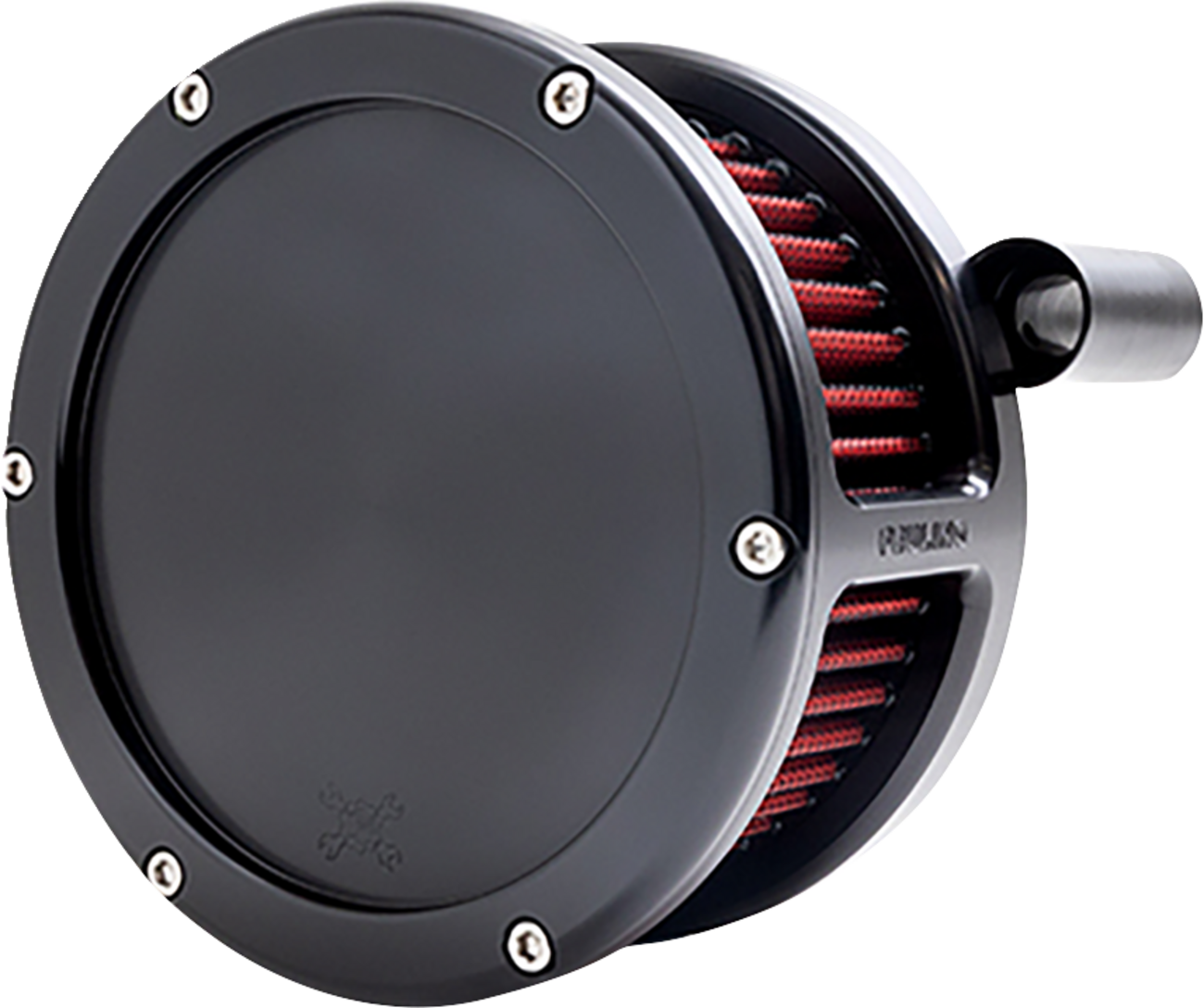 Feuling BA Series Solid Black Air Filter Kit for 2008-17 Harley Touring Softail