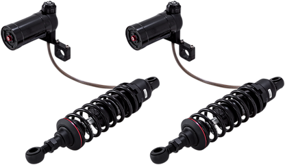 Progressive 990 Heavy Duty 12" Rear Shocks 1993-2024 Harley Touring Models CVO