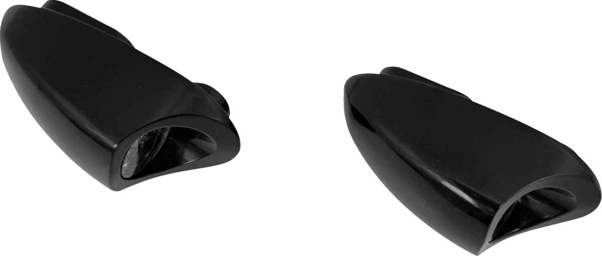 Kodlin Neowise X Black Mini Fender Strut Turn Signals for 2018-26 Harley Softail