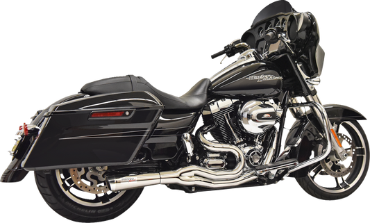 Bassani Road Rage II Chrome 2-1 Exhaust System fits 1995-06 Harley Touring 1F61C