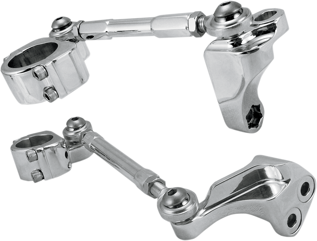 Alloy Art Polished Motorcycle Combi Stabilizer Kit 2006-2017 Harley DYNA Models