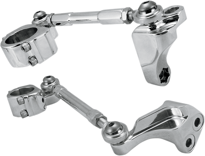 Alloy Art Polished Motorcycle Combi Stabilizer Kit 2006-2017 Harley DYNA Models