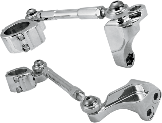 Alloy Art Polished Motorcycle Combi Stabilizer Kit 2006-2017 Harley DYNA Models
