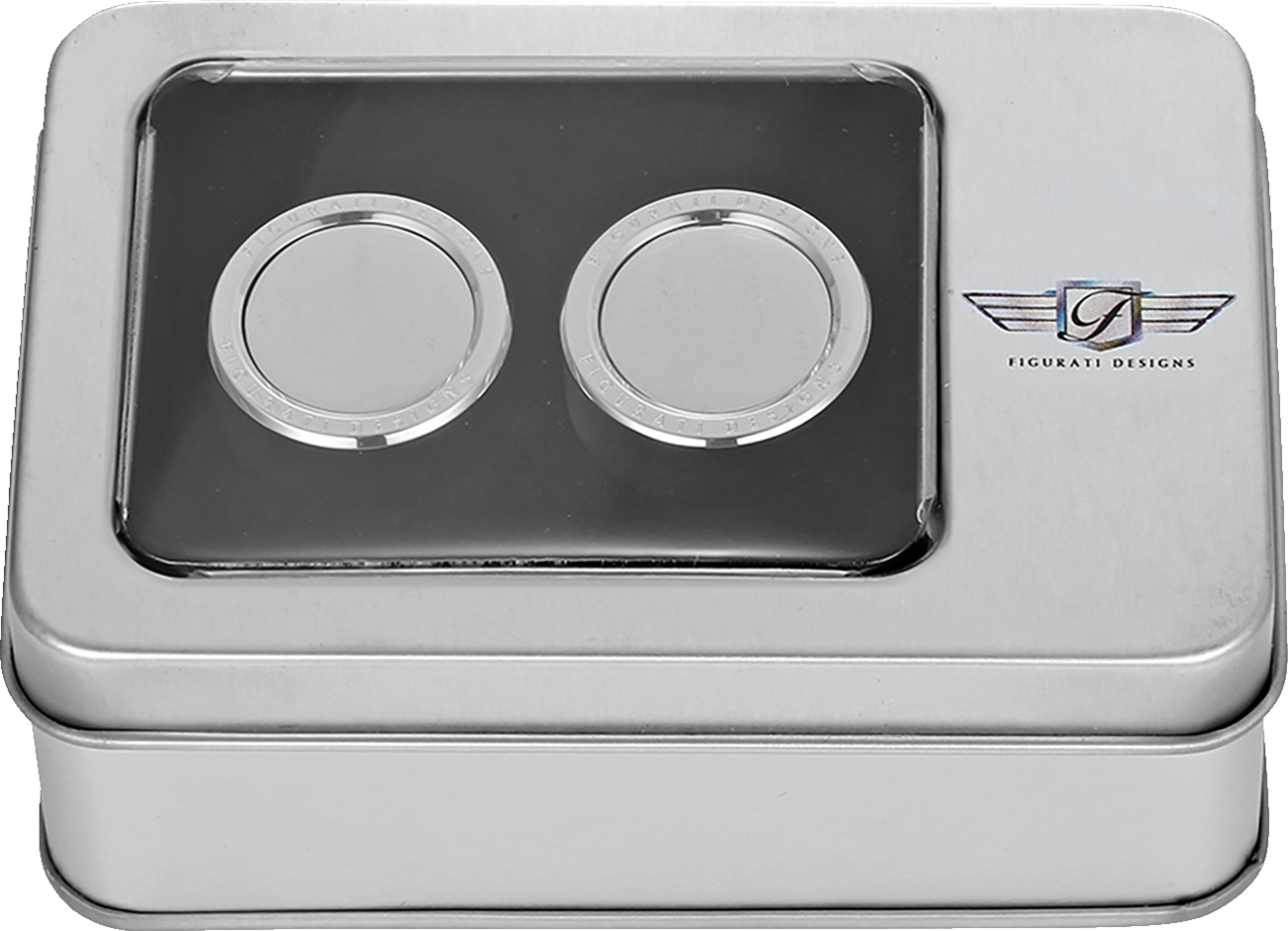 Figurati Smooth Medium Magnetic Docking Hardware Covers for Harley Davidson