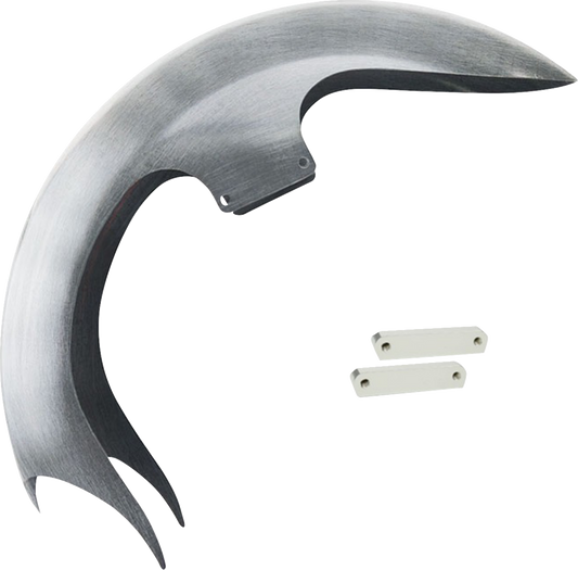 Paul Yaffe Steel Talon Front Fender 2014-24 Harley Touring 26" Wheel w/ Adapters