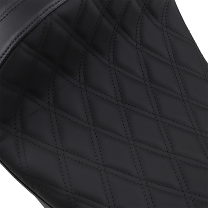 Drag Specialties Forward Position Low Profile Solo Seat 2008-2024 Harley Touring