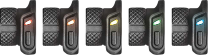 Koso Titan II Chrome 1" TBW Handlebar Grips for 2008-2025 Harley Touring Softail