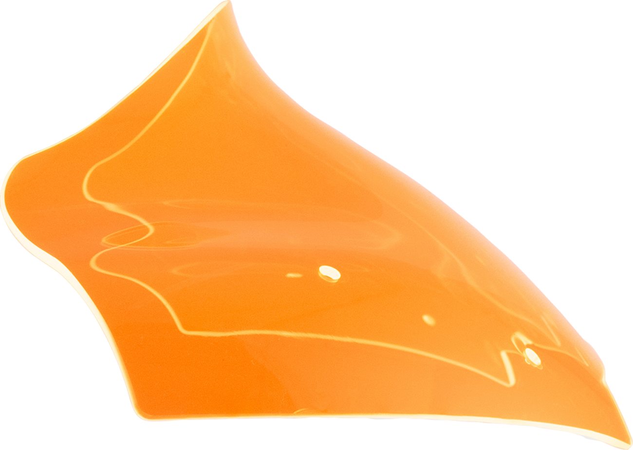 Klock Werks Kolor Flare 10" Orange Ice Windshield for 2023-25 Harley Road Glide