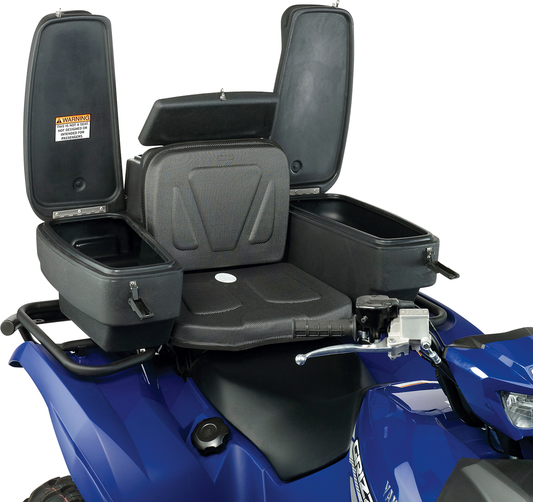 Moose Utility Universal ATV Rear Cargo Rack Gear Storage Trunk & Drink Cooler