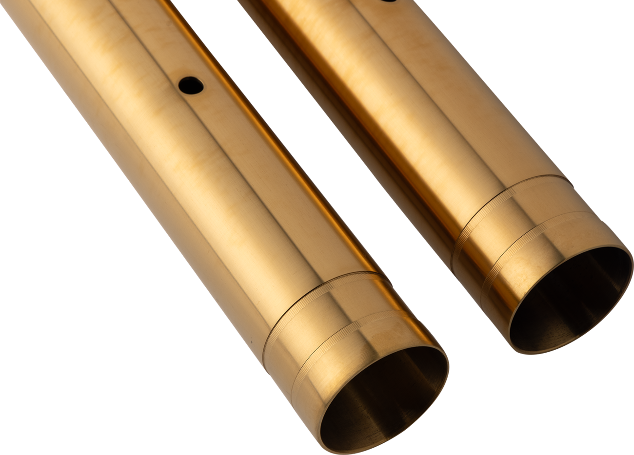 Custom Cycle 47mm Gold 21.18" Front Fork Tubes for 2023-2024 Harley Touring CVO