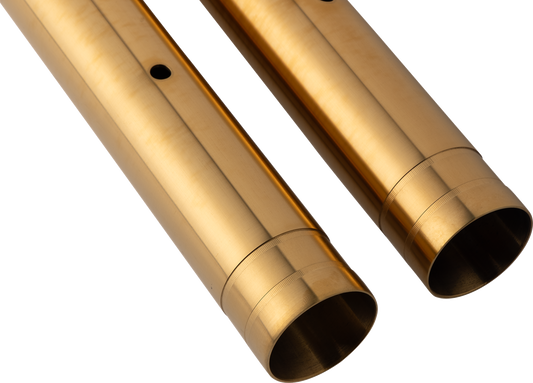 Custom Cycle 47mm Gold 21.18" Front Fork Tubes for 2023-2024 Harley Touring CVO
