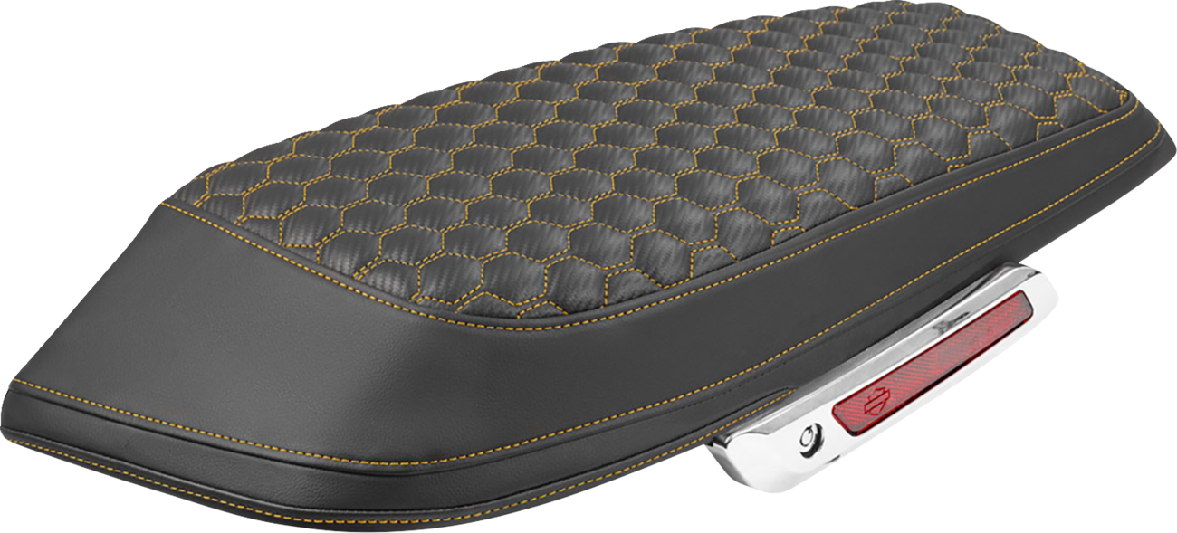 Saddlemen Gold Carbon Honeycomb Saddlebag Lid Covers for 2023-26 Harley Touring