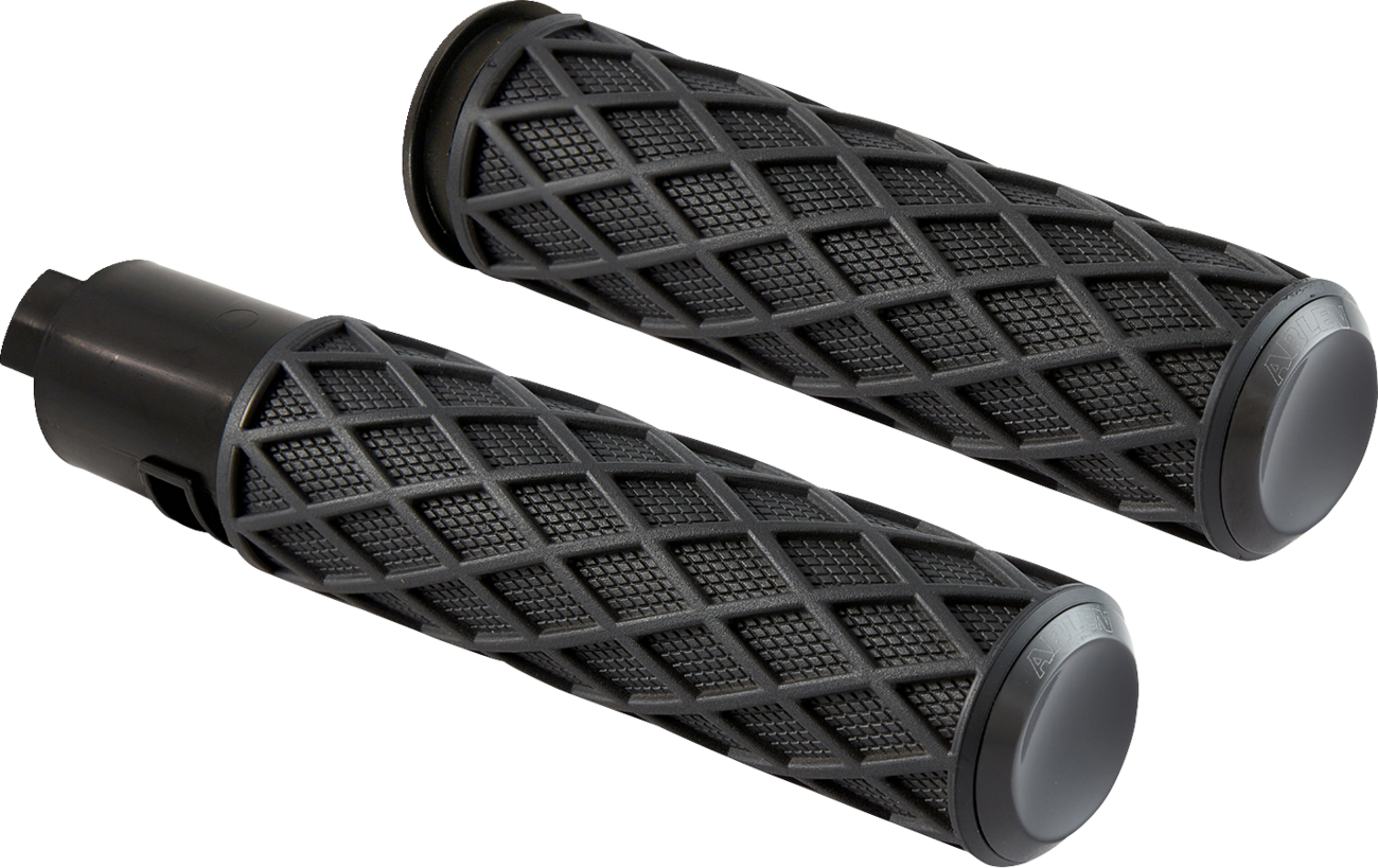 Arlen Ness Diamond Black TBW Handlebar Hand Grips fits 2023-2025 Harley Touring