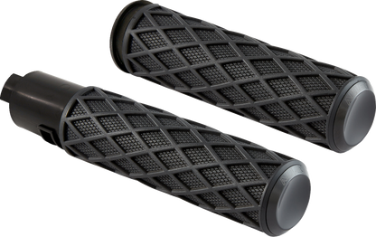 Arlen Ness Diamond Black TBW Handlebar Hand Grips fits 2023-2025 Harley Touring