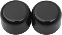 Drag Specialties Gloss Black Short Rear Luggage Magnetic Docking Point Covers
