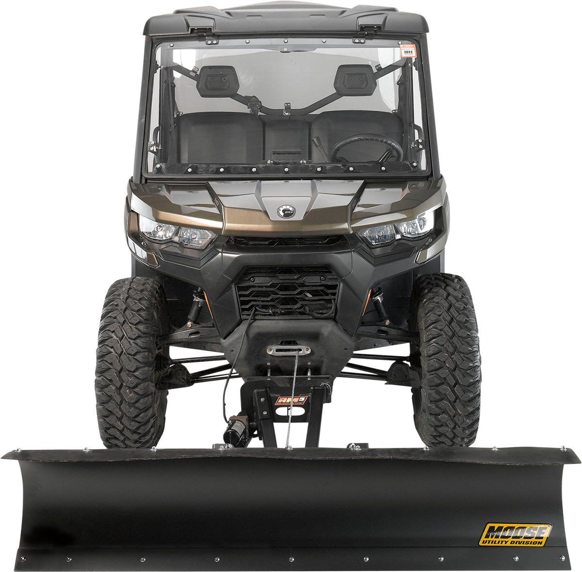 Moose Utility Universal ATV UTV RM5 Hydraulic Pushtube Snow Plow Turn Kit