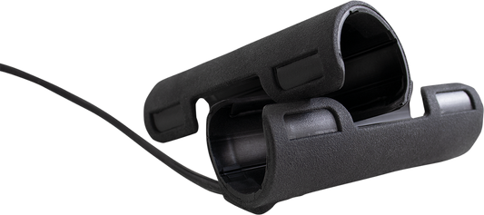 Koso X-Claw Universal Black Clip-On 12v Heated Handlebar Grips Street Offroad