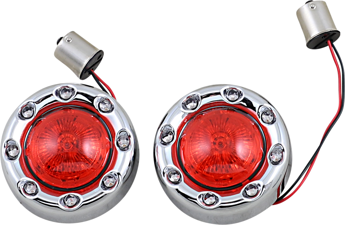 Custom Dynamics Probeam LED Bullet 1156 Rear Turn Signals 2000-2024 Harley
