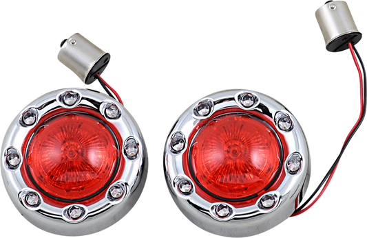 Custom Dynamics Probeam LED Bullet 1156 Rear Turn Signals 2000-2024 Harley