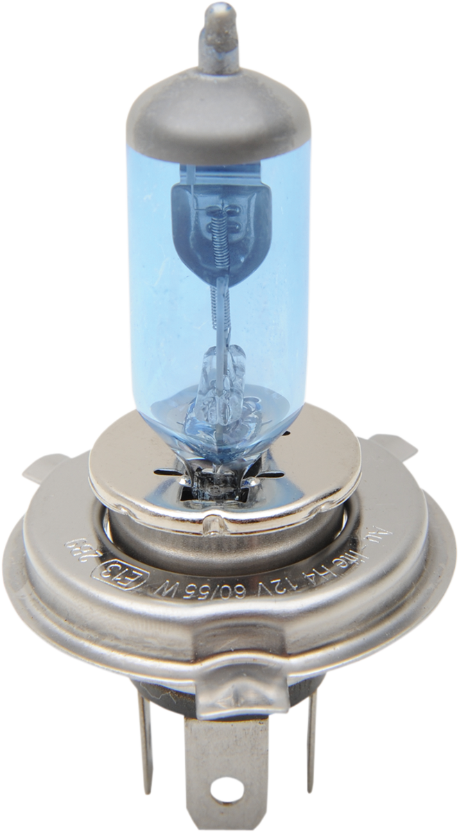 Drag Specialties Heavy Duty Super Blue H4 Halogen 55/60W Headlight Bulb Harley