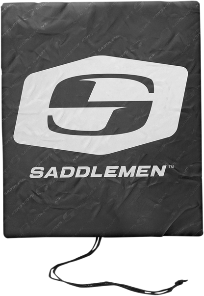 Saddlemen Black Textile Mesh TR3300DE Tactical Motorcycle Rack Bag for Harley