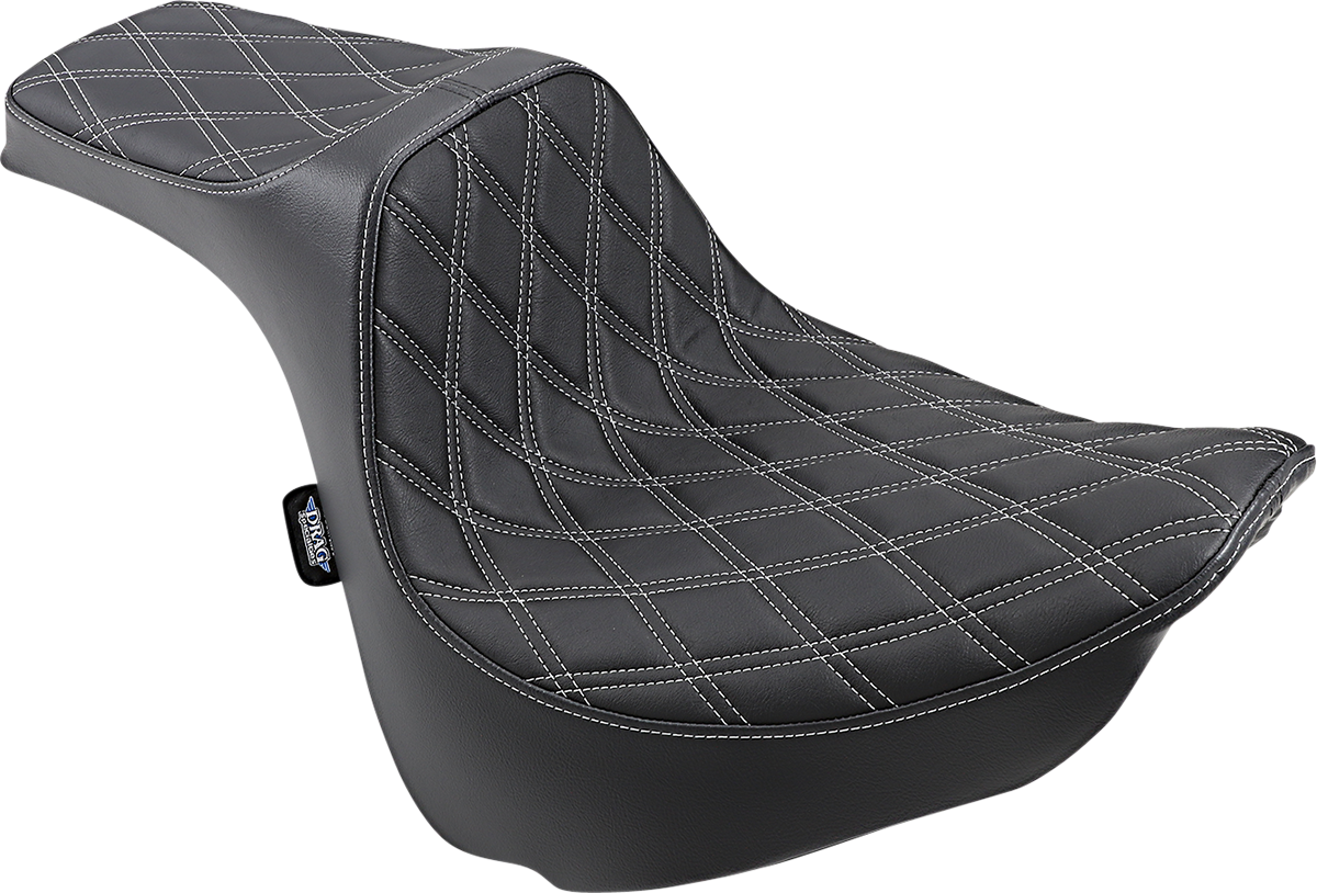 Drag Specialties Predator III Diamond Seat 2018-23 Harley Softail Fat Bob FXFB