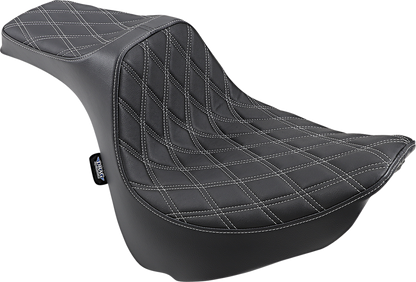 Drag Specialties Predator III Diamond Seat 2018-23 Harley Softail Fat Bob FXFB