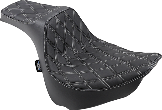 Drag Specialties Predator III Diamond Seat 2018-23 Harley Softail Fat Bob FXFB