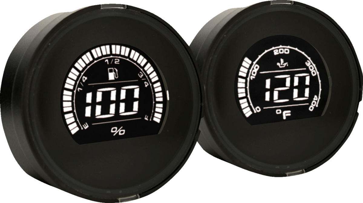 Koso D2 Add On Engine Temperature Digital Gauge Kit for 2014-2024 Harley Touring