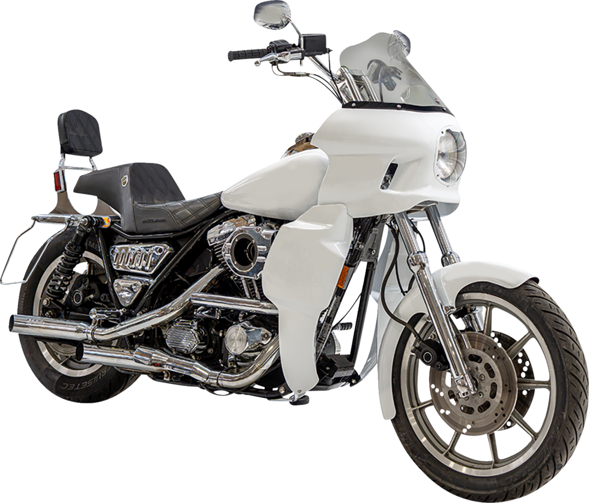 Klock Werks Flare 12.5" Tint Windshield fits Saddlemen S-RT Mini Fairing