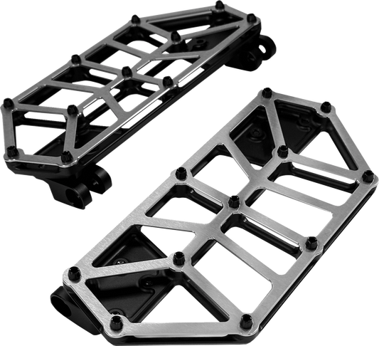 Kodlin NXL Front Driver Floorboards for 1980-2024 Harley Touring Softail Dyna