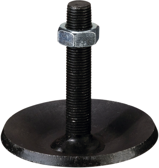Moose Black ATV UTV Side by Side Offroad Single Screw in Front Snow Plow Skid