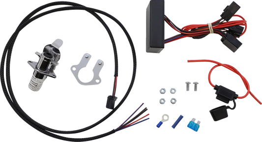 Khrome Werks 5-Wire Trailer Harness Kit & Isolator fits 2006-2013 Harley Touring