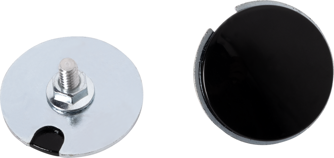 La Choppers Gloss Black Fairing Mirror Hole Plugs 2023-2024 Harley Touring FLHX