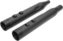 Drag Specialties Slip on Black Exhaust Mufflers for 2017-2026 Harley Touring