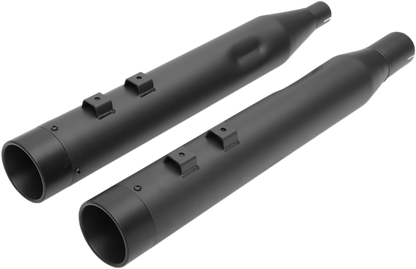 Drag Specialties Slip on Black Exhaust Mufflers for 2017-2022 Harley Touring