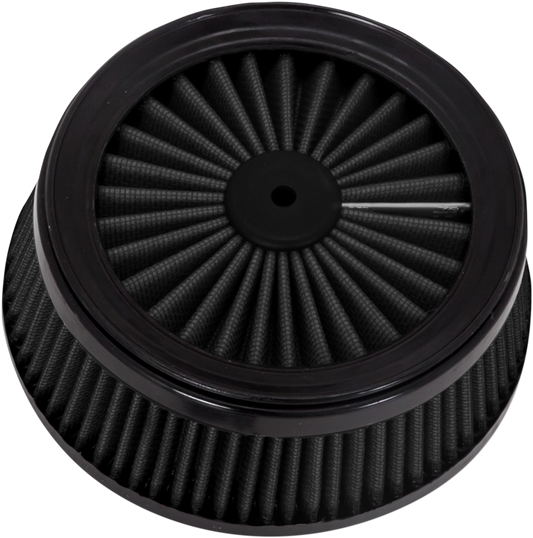 Vance & Hines Black VO2 Rogue HighFlow Replacement Motorcycle Air Cleaner Filter