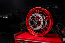 Arlen Ness Flatline Red 19" x 3.25" Front Motorcycle Wheel for Harley Davidson